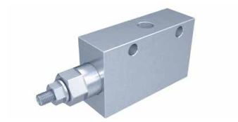 Single through-valve