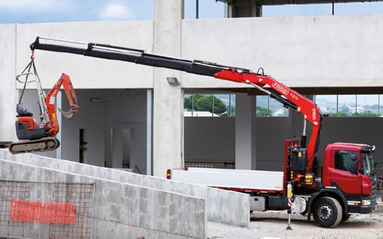 FASSI F275A.0 hydraulic crane HDS