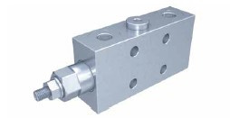 Single flanged passage valves