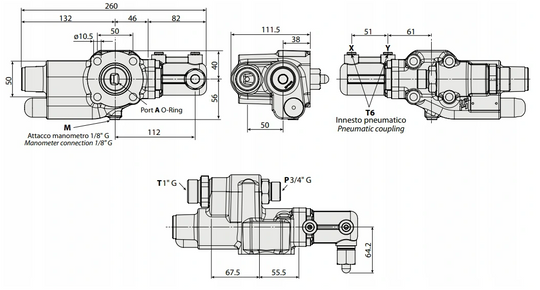 HYDROCAR Directional Valve for Tippers 