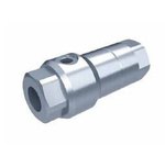 Pilot operated check valve of sleeve type