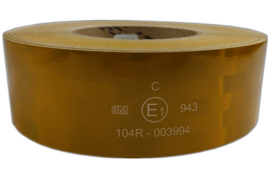 3M metallized flexible confront loaderowa yellow tape