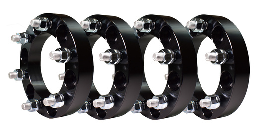 Wheel spacers 6x139.7 30mm CB110 M12x1.5. set of 4pcs. Toyota 