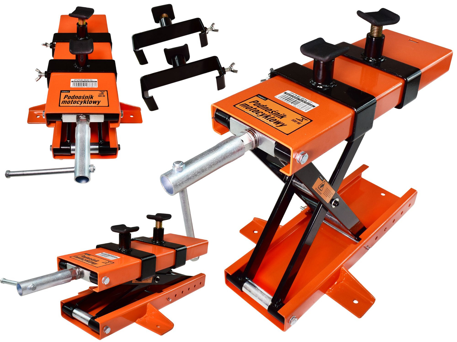 Motorcycle Lift Jack 500kg PRESKO screw-on stand