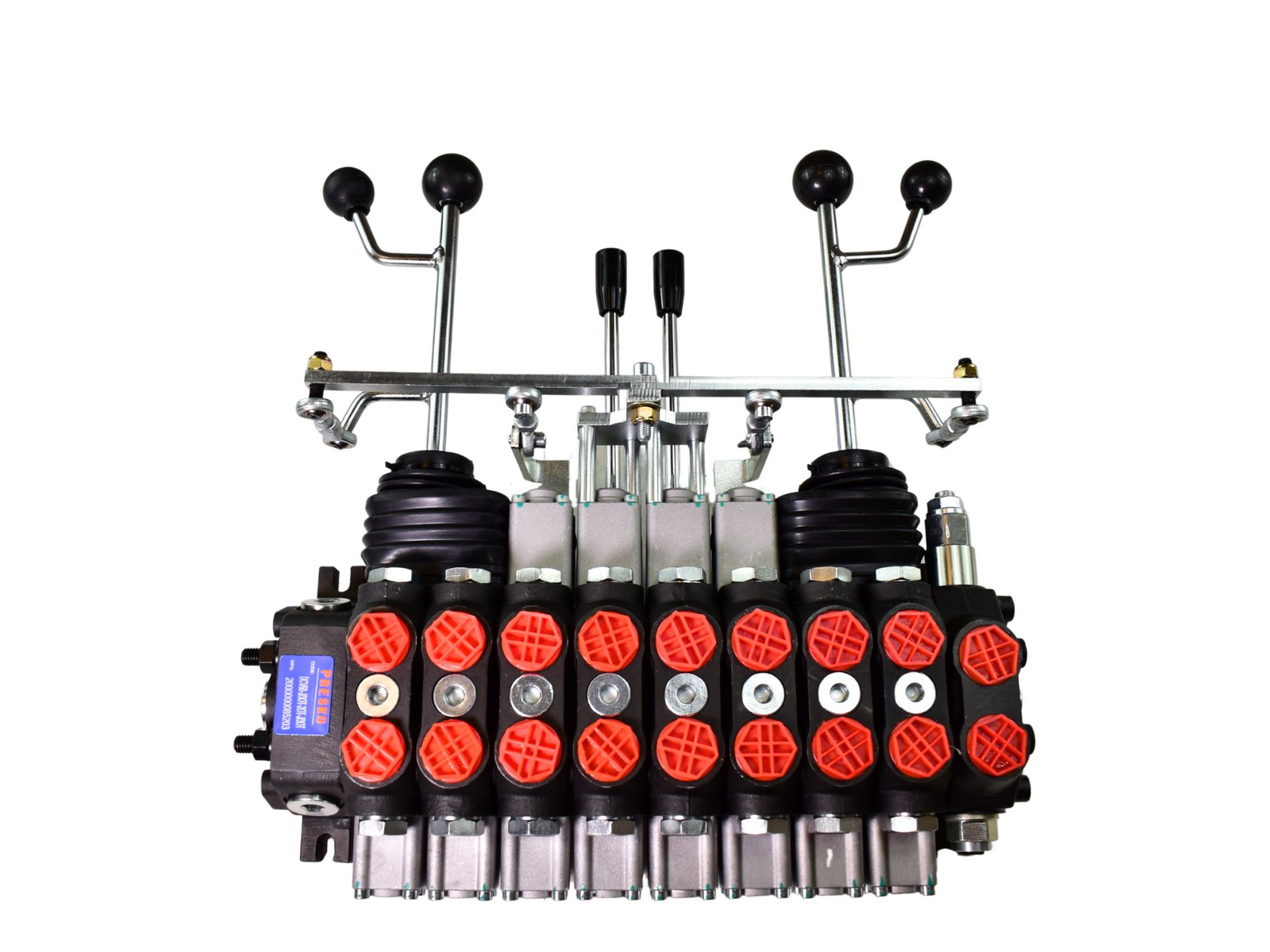 Hydraulik-steuerventil 8-teilig 60l ROGER ideal für Forstmaschinen