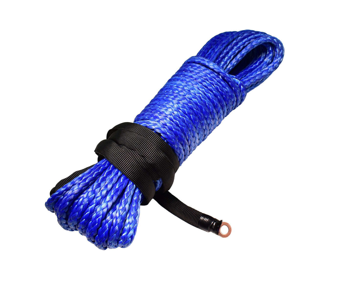 Lina syntetyczna 6 mm x 15 m QUAD ATV UTV niebieska