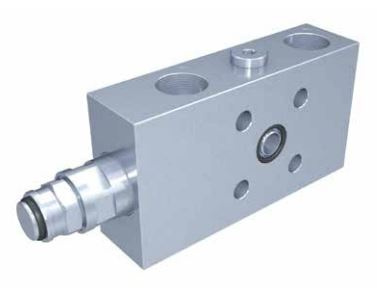 Single centering valve