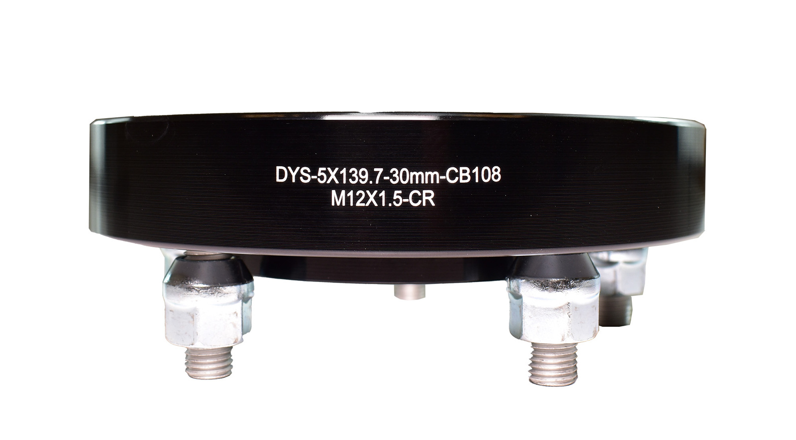 Daihatsu 5x139.7 30mm CB108 M12x1.5 centering spacer.