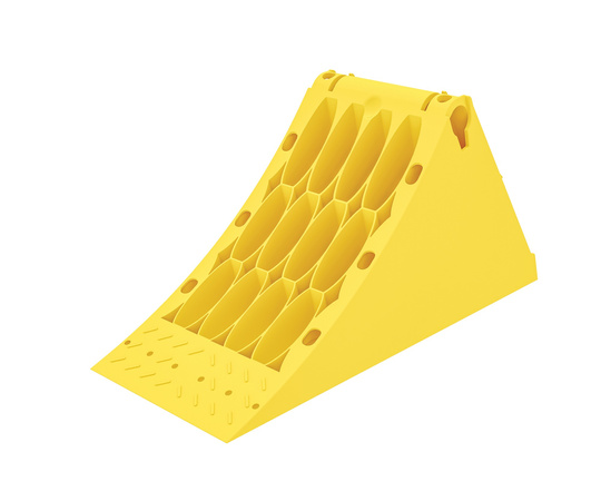 wheel chock G46 yellow (TK2006, 600000200)