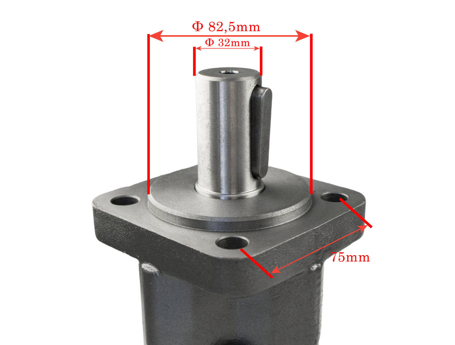 PRESKO Hydraulic Motor, group 3, displacement 160 cm3/rev., OMS SMS BM5 BMS 32mm