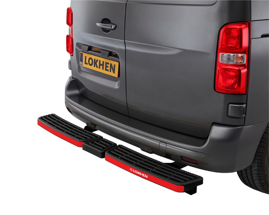 VAN PEDDY 3-piece van footstool black