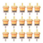 Zestaw 15x Filtr Paliwa Uniwersalny 6mm – Kosiarka, Skuter, Quad