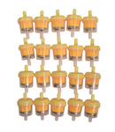 Zestaw 20x Filtr Paliwa Uniwersalny 6mm – Kosiarka, Skuter, Quad