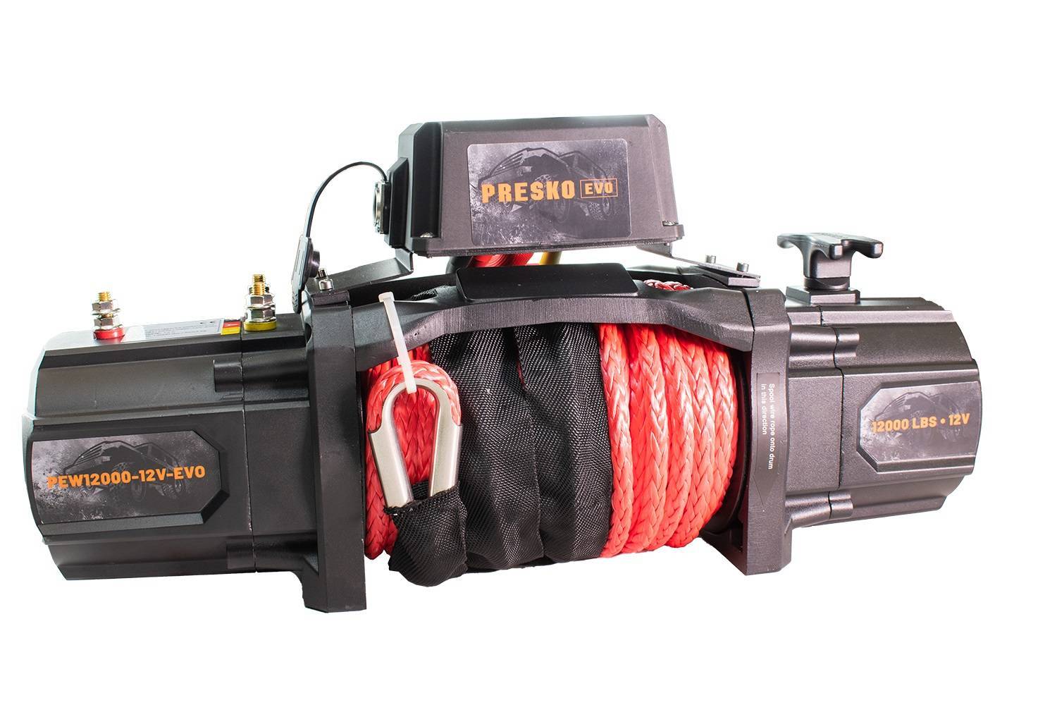 Wyciągarka elektryczna Presko Winch Evo 12000 lbs 5,4 t z liną syntetyczną