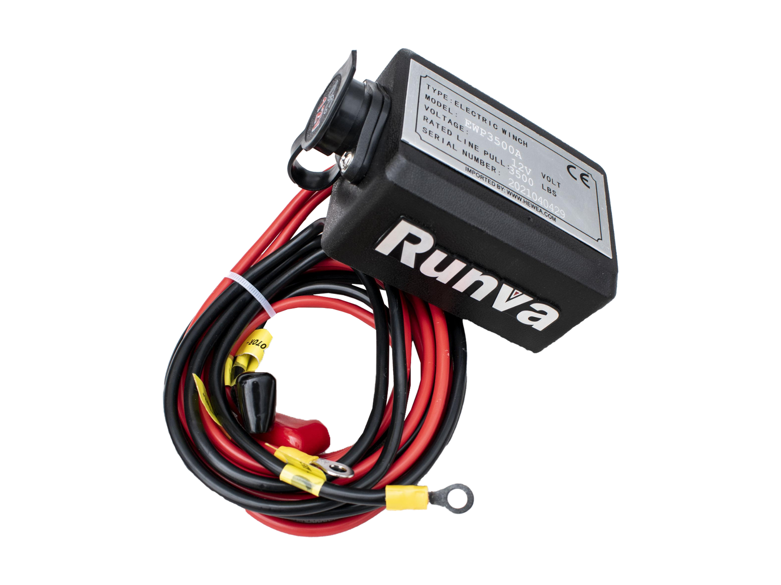 Wyciągarka wciągarka elektryczna Runva EWP3500 12V - SYNTHETIC